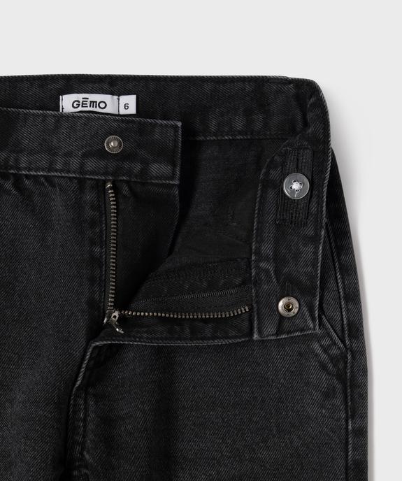 Jean large avec taille ajustable garçon vue5 - GEMO (ENFANT) - GEMO