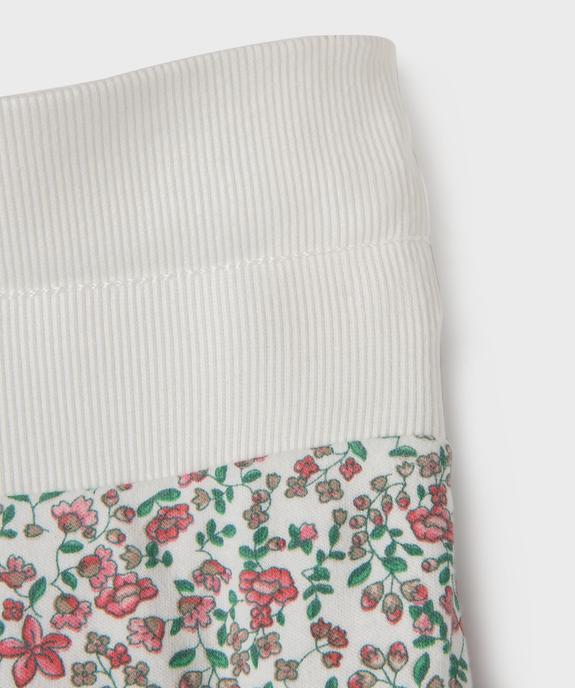 Pantalon en maille évolutif bébé fille vue3 - GEMO 4G BEBE - GEMO
