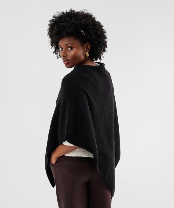 Poncho en maille à col rond femme vue3 - GEMO (ACCESS) - GEMO