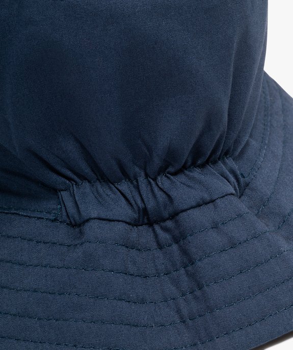 Chapeau bob en coton bébé garçon vue2 - GEMO(BEBE DEBT) - GEMO