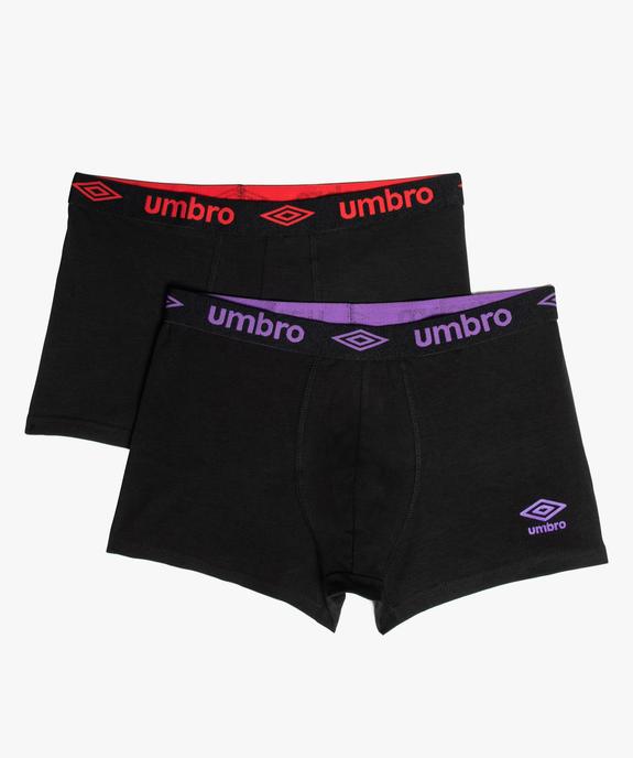 Boxer homme unis (lot de 2) - Umbro vue1 - UMBRO - GEMO