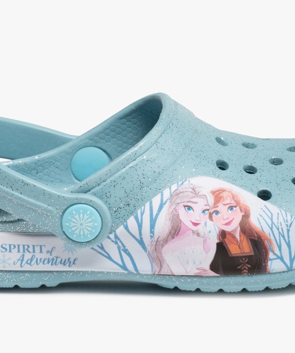 Sabots fille souples avec perforations – La Reine des Neiges vue6 - REINE DES NEIGE - GEMO