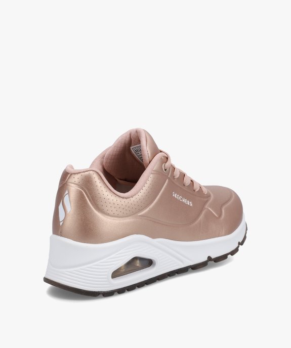 Baskets femme compensées à semelle bulle d’air - Skechers vue4 - SKECHERS - GEMO