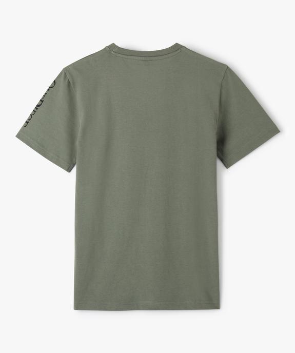 Tee-shirt à manches courtes à motifs manga garçon - One Piece vue4 - ONE PIECE - GEMO