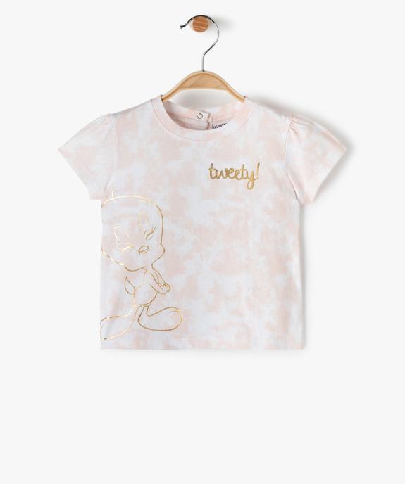 Tee-shirt bébé fille avec motif Titi – Looney Tunes vue1 - LOONEY TUNES - GEMO
