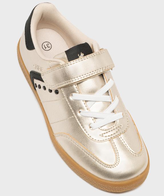 Chaussons en velours motifs danseuses fille vue5 - GEMO 4G FILLE - GEMO