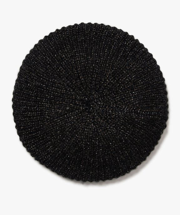 Béret en maille pailletée femme vue1 - GEMO (ACCESS) - GEMO