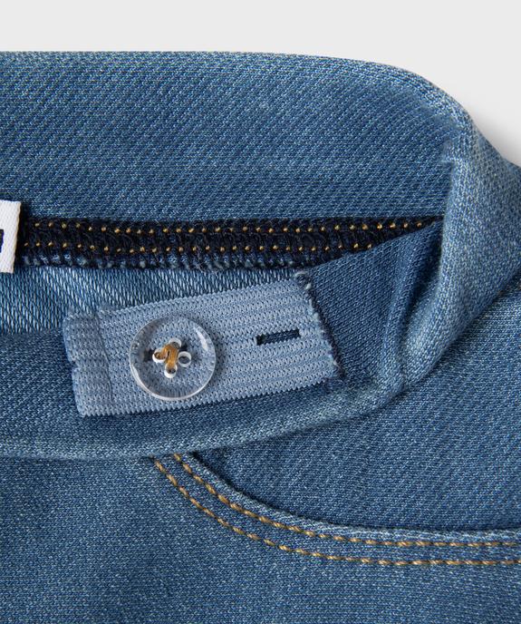 Jegging à taille réglable et revers bébé fille vue4 - GEMO(BEBE DEBT) - GEMO