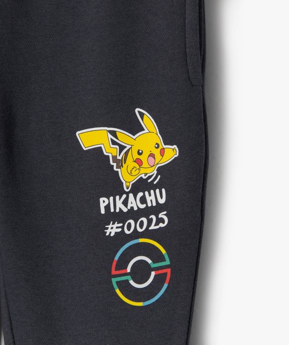 Pantalon de jogging avec motif Pikachu garçon - Pokemon vue3 - POKEMON - GEMO