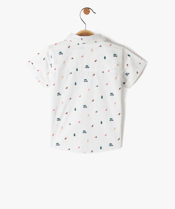 Chemise bébé garçon spécial Noël avec nœud papillon vue3 - GEMO(BEBE DEBT) - GEMO