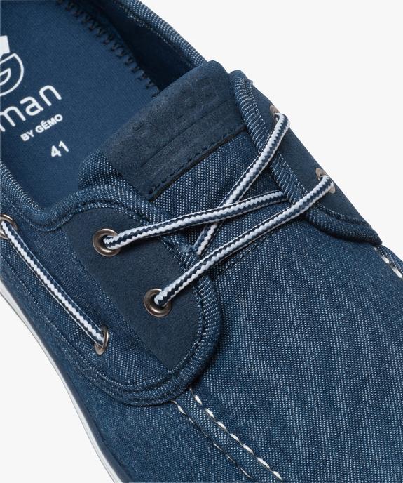 Chaussure Bateau en toile  vue6 - GEMO (CASUAL) - GEMO