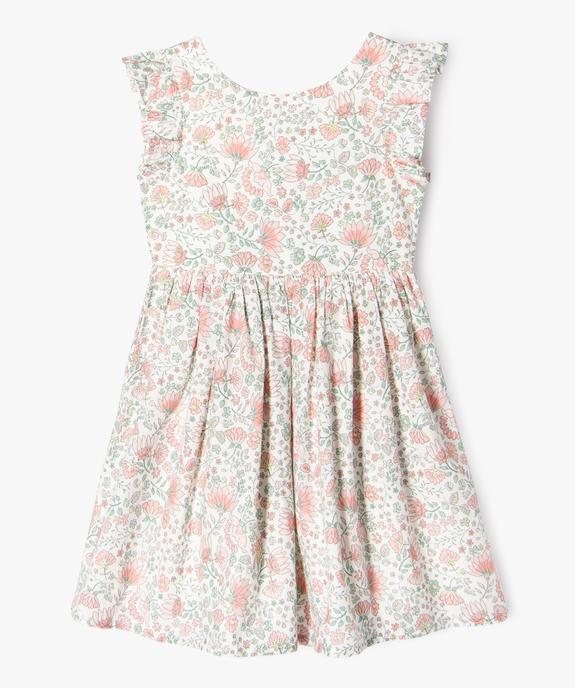 Robe sans manches à motifs fleuris fille vue1 - GEMO (ENFANT) - GEMO