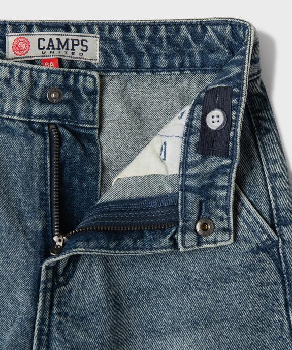Short en jean coupe skater garçon - Camps United vue2 - CAMPS US - GEMO