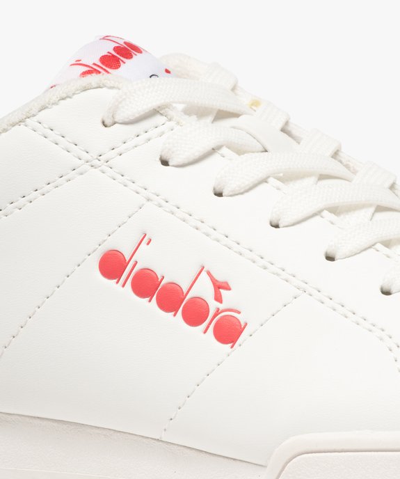 Basket femme avec inscriptions colorées - Diadora vue6 - DIADORA - GEMO