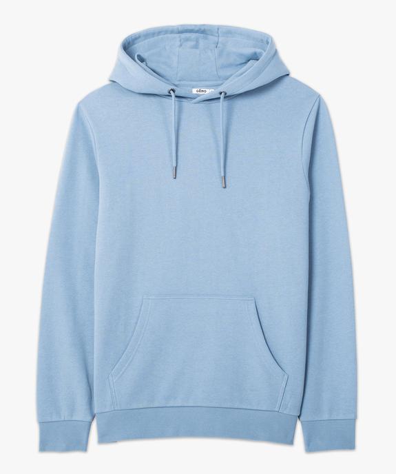 Sweat homme molletonné à capuche vue4 - GEMO (HOMME) - GEMO