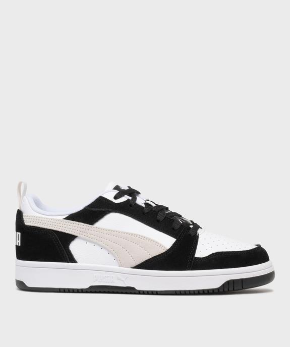 Baskets basses en cuir Rebound V6 homme - Puma vue1 - PUMA - GEMO