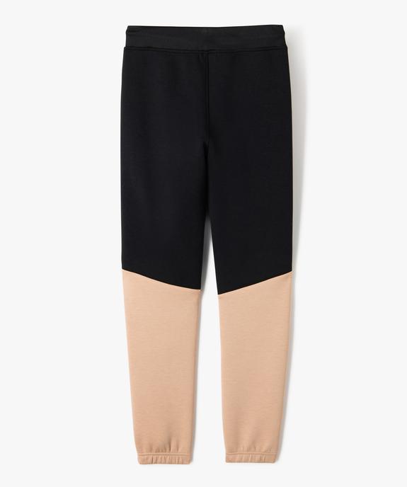 Pantalon de jogging tricolore garçon vue3 - GEMO (JUNIOR) - GEMO