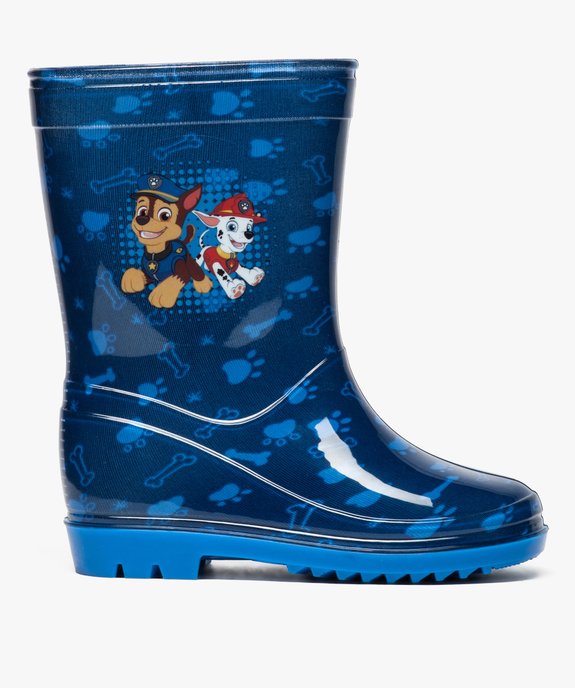 Bottes de pluie garçon – La Pat'Patrouille vue1 - PAT PATROUILLE - GEMO