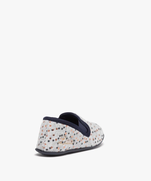 Chaussons fille à pois brillants – LuluCastagnette vue4 - LULU CASTAGNETT - GEMO