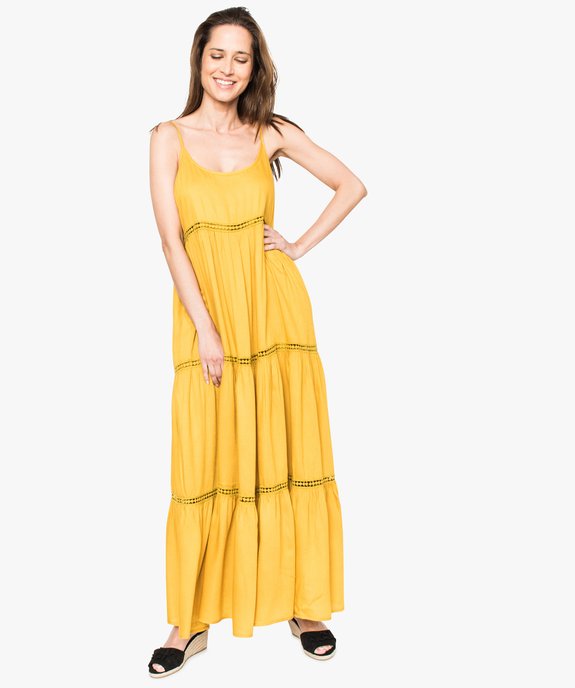 Robe jaune gemo deals