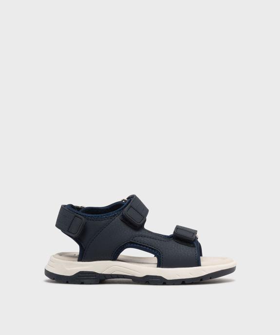 Sandales look sport à scratchs garçon - 5 Miles vue1 - 5 MILES - GEMO