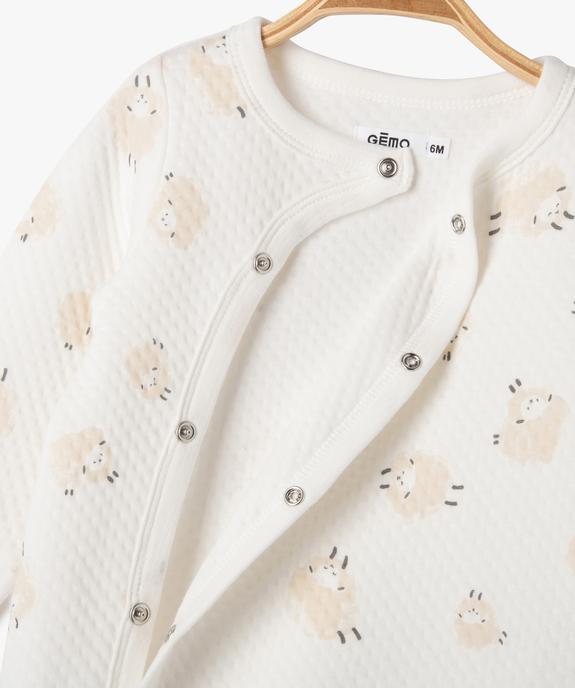 Ensemble bébé 3 pièces bavoir, body et pyjama vue6 - GEMO(BB COUCHE) - GEMO