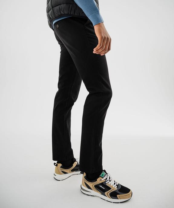 Pantalon chino coupe Slim homme vue10 - GEMO 4G HOMME - GEMO