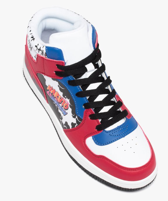 Baskets homme mid-cut à lacets – Naruto vue5 - NARUTO - GEMO