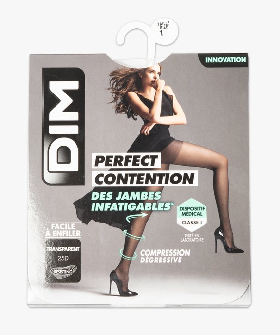 Collants femme de contention transparents – Perfect Contention DIM vue4 - DIM - GEMO
