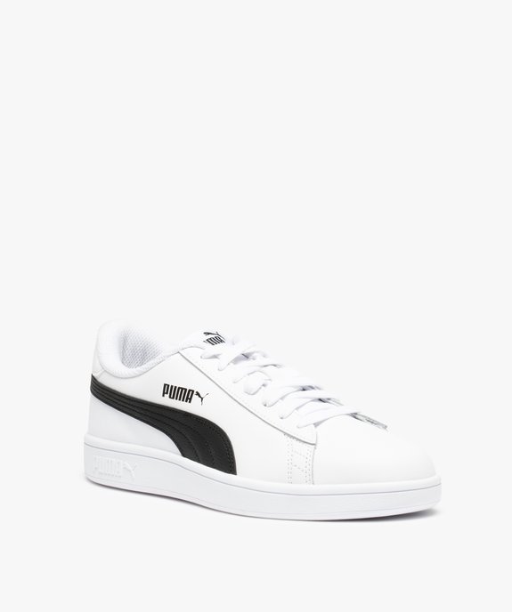 Baskets homme dessus cuir bicolore – Puma Smash vue2 - PUMA - GEMO
