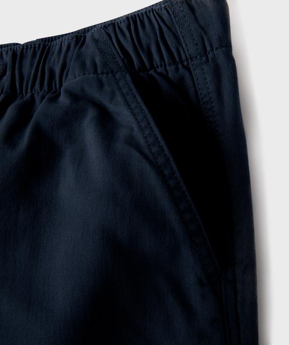 Pantalon parachute avec taille ajustable garçon vue2 - GEMO (JUNIOR) - GEMO