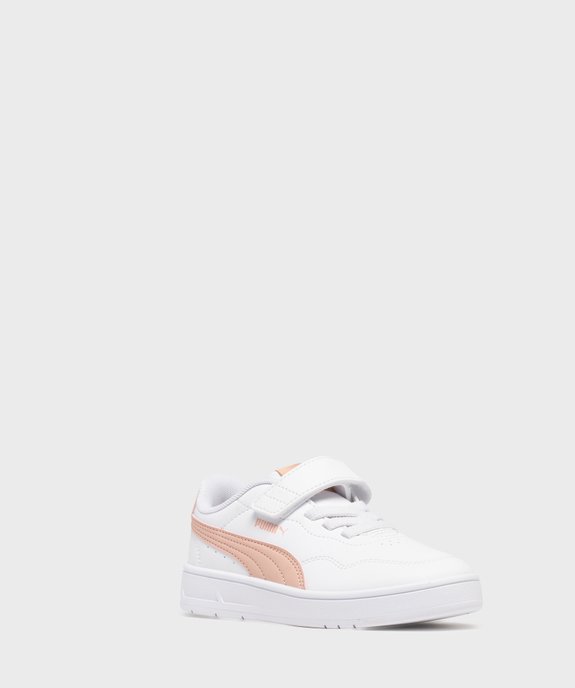 Baskets basses CourtLally fille - Puma vue2 - PUMA - GEMO