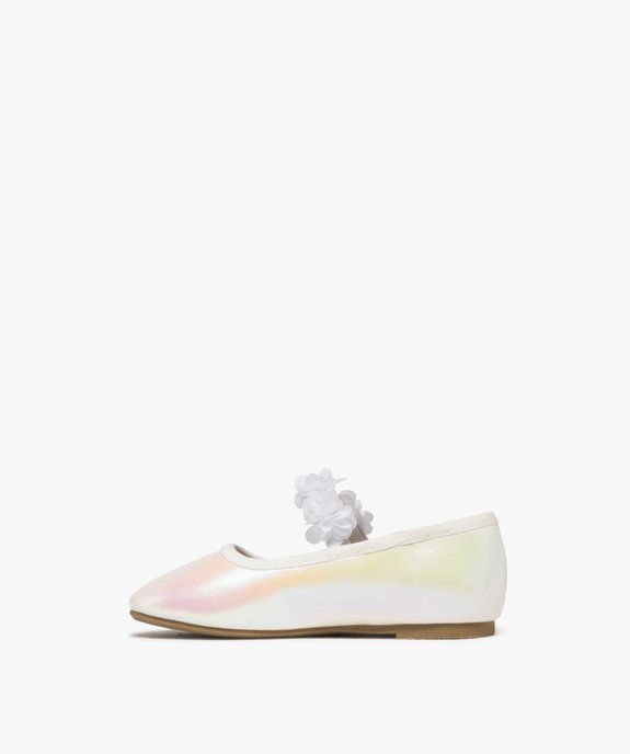 Ballerines irisées avec brides à fleurs fille - Lovely Wings vue5 - LOVELY WINGS - GEMO