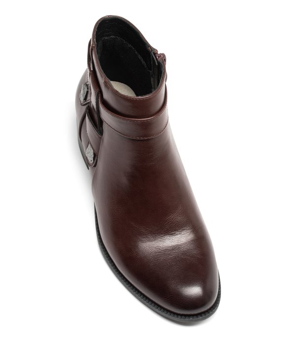 Boots à talon avec brides fantaisie sur le côté femme vue5 - GEMO (CASUAL) - GEMO