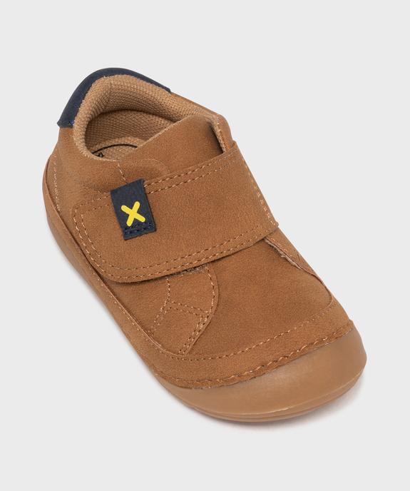 Chaussures de parc à scratch bébé garçon - Buggy vue5 - BUGGY - GEMO