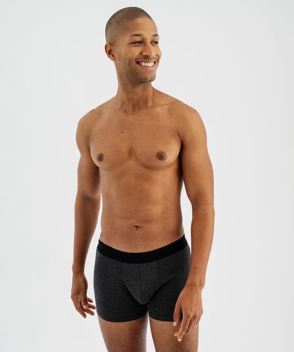 Boxer en coton stretch homme (lot de 2) vue4 - GEMO 4G HOMME - GEMO