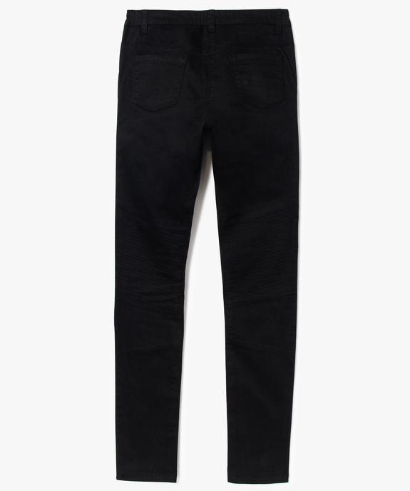 Pantalon slim style biker vue3 - GEMO (JUNIOR) - GEMO