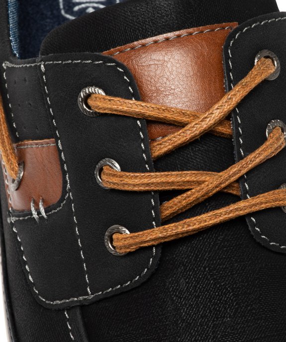 Chaussures bateau à lacets vue13 - URBAN STEPS - GEMO