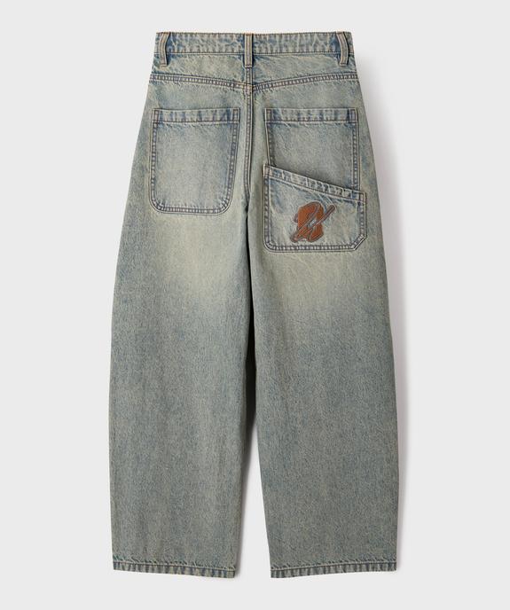 Jean super baggy coloris délavé garçon - Camps United vue3 - CAMPS - GEMO