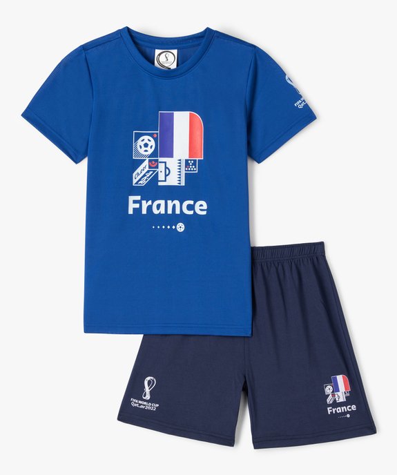 Ensemble garçon 2 pièces short et maillot de foot - FIFA - Coupe du Monde 2022 vue1 - FIFA - GEMO
