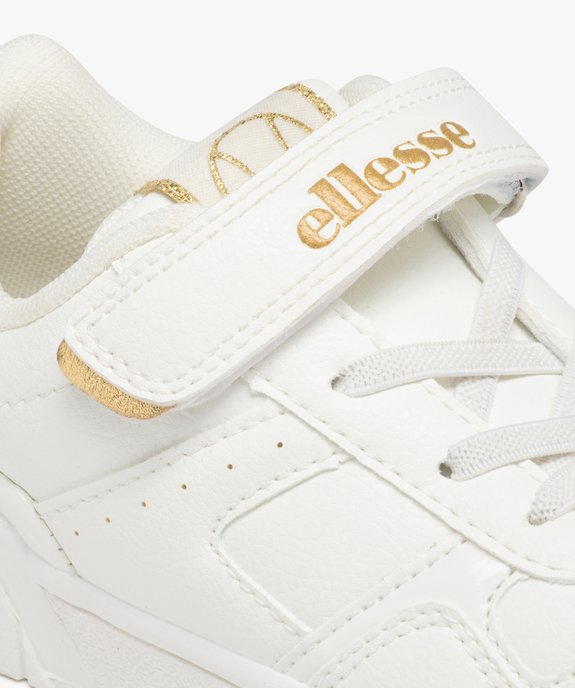 Baskets fille unies à semelle épaisse et à scratch - Ellesse vue6 - ELLESSE - GEMO