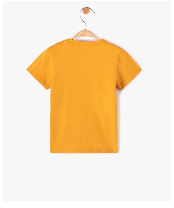 Tee-shirt bébé garçon avec message vue3 - GEMO(BEBE DEBT) - GEMO