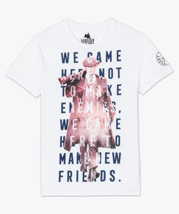 Tee-shirt homme avec motif XXL – Peaky Blinders vue4 - PEAKY BLINDERS - GEMO