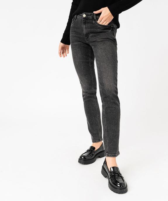 Jean slim push-up femme vue1 - GEMO 4G FEMME - GEMO