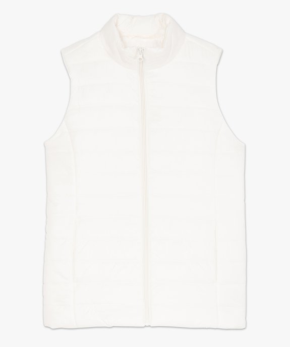 Blouson femme matelassé sans manches vue4 - GEMO(FEMME PAP) - GEMO