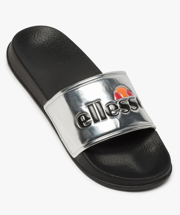 Mules de piscine femme à bandeau métallisé - Ellesse vue5 - ELLESSE - GEMO
