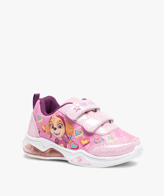 Baskets fille avec semelle clignotante – Pat Patrouille vue2 - PAT PATROUILLE - GEMO