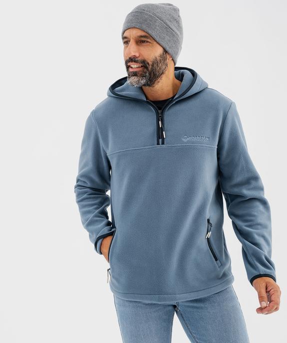 Sweat à capuche en maille polaire homme - Roadsign vue2 - ROADSIGN G4G - GEMO