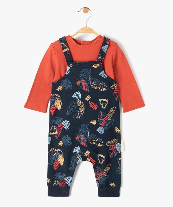 Ensemble bébé garçon 2 pièces : salopette + tee-shirt - Petit Béguin vue1 - PETIT BEGUIN - GEMO