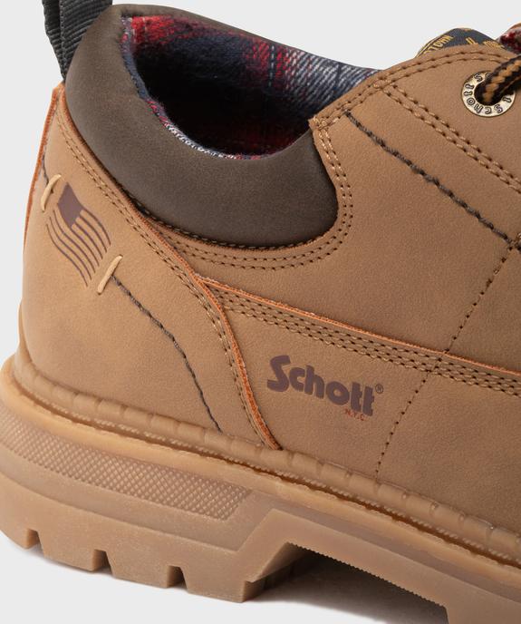 Derby détente avec semelle crantée homme - Schott vue6 - SCHOTT - GEMO
